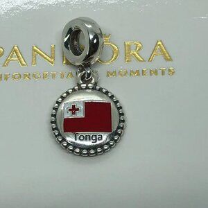 ✨🔥Pandora Flag of Tonga Exclusive Dangle charm